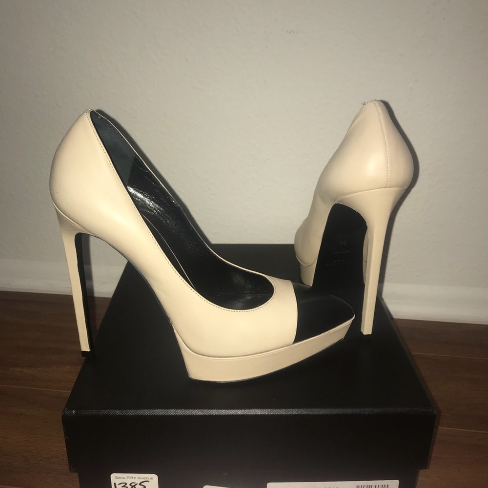 YSL high heels pumps
